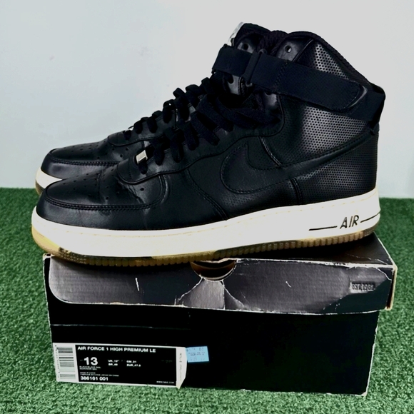 🔥NIKE AIR FORCE 1 HIGH PREMIUM LE FUTURA MEN 13 OG BOX✔ UTILITY STRAPS RARE💎🔥 - Picture 1 of 11